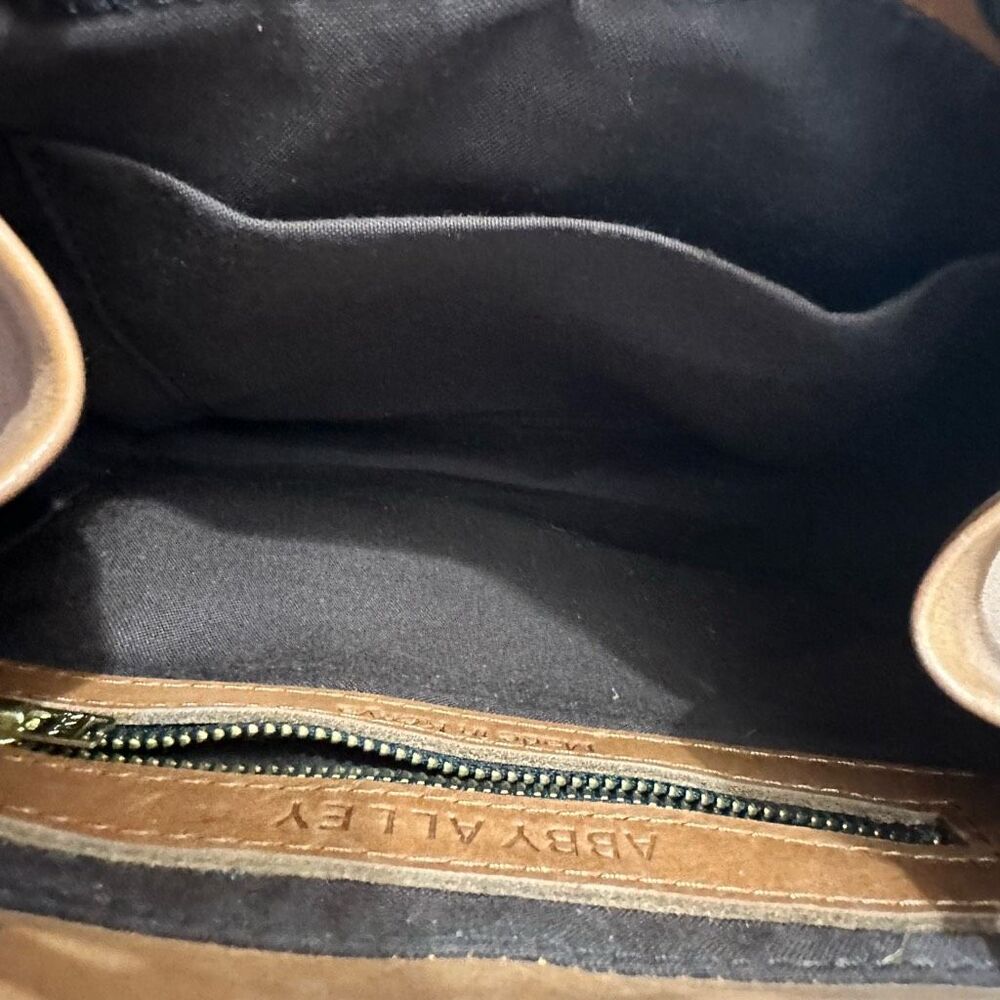 Abby Alley Women’s Handcrafted Kenya Brown Backpack Leather - Picture 8 of 10
